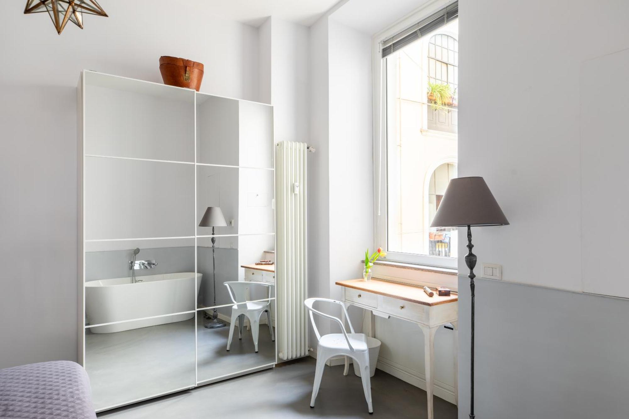 Apartment Trastevere Modern 4br 4baths, Wifi, Ac, Custom Kitchen, Living Rome